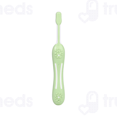 Chicco For Milk Teeth 6-36 Months Extra Soft Green Kids Toothbrush 1