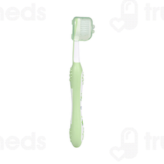 Chicco For Milk Teeth 6-36 Months Extra Soft Green Kids Toothbrush 1