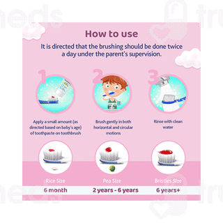 Chicco For Milk Teeth 6-36 Months Extra Soft Pink Kids Toothbrush 1