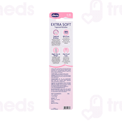 Chicco For Milk Teeth 6-36 Months Extra Soft Pink Kids Toothbrush 1