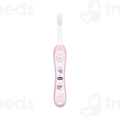 Chicco For Milk Teeth 6-36 Months Extra Soft Pink Kids Toothbrush 1