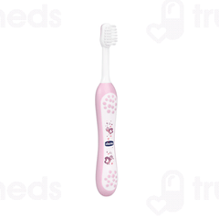 Chicco For Milk Teeth 6-36 Months Extra Soft Pink Kids Toothbrush 1