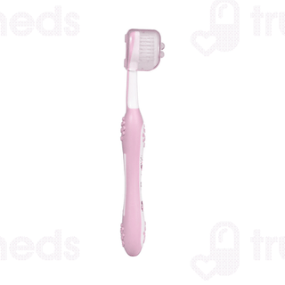 Chicco For Milk Teeth 6-36 Months Extra Soft Pink Kids Toothbrush 1