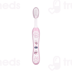 Chicco For Milk Teeth 6-36 Months Extra Soft Pink Kids Toothbrush 1