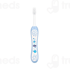 Chicco For Milk Teeth 6-36 Months Extra Soft Blue Kids Toothbrush 1