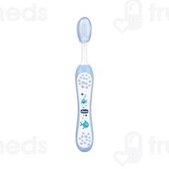 Chicco For Milk Teeth 6-36 Months Extra Soft Blue Kids Toothbrush 1