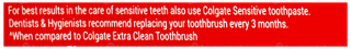Colgate Sensitive Ultra Soft Toothbrush 4 With Colgate Total Sensitive Anticavity Toothpaste 16Gm Free