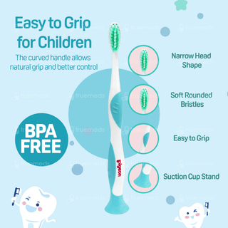 Pigeon 2-6 Years Kids Blue Toothbrush 1