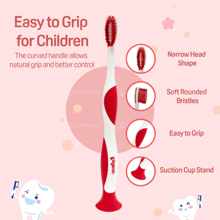 Pigeon 2-6 Years Kids Red Toothbrush 1