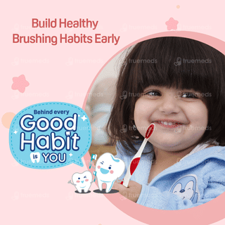 Pigeon 2-6 Years Kids Red Toothbrush 1