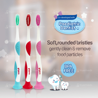 Pigeon 2-6 Years Kids Red Toothbrush 1
