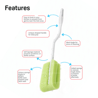 Pigeon Bottle Cleaning Sponge Brush 1