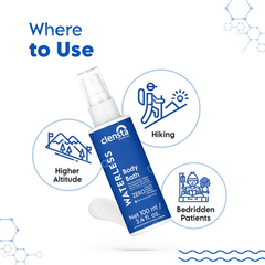 Clensta Waterless Body Bath 100Ml