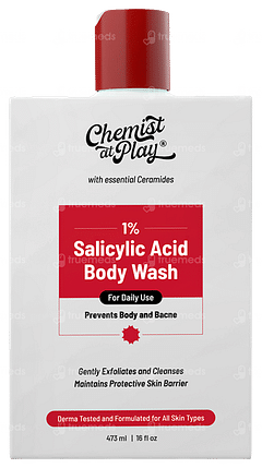 Chemist At Play 1% Salicylic Acid Acne Control Body Wash 236ml Chemist At Play 1% Salicylic Acid Acne Control Body Wash 236ml