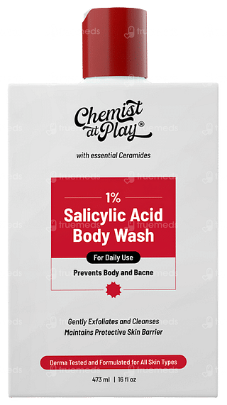 Chemist At Play 1% Salicylic Acid Acne Control Body Wash 236ml