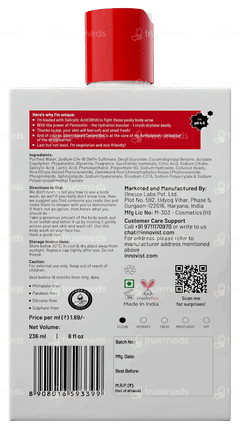 Chemist At Play 1% Salicylic Acid Acne Control Body Wash 236ml