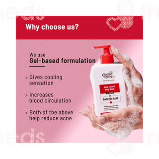 Chemist At Play 1% Salicylic Acid Acne Control Body Wash 236Ml