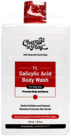 Chemist At Play 1% Salicylic Acid Acne Control Body Wash 473ml
