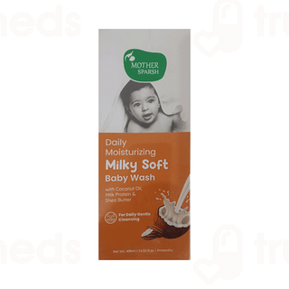 Mother Sparsh Daily Moisturizing Milky Soft Head To Toe Baby Wash 400ml