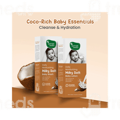 Mother Sparsh Daily Moisturizing Milky Soft Head To Toe Baby Wash 400ml