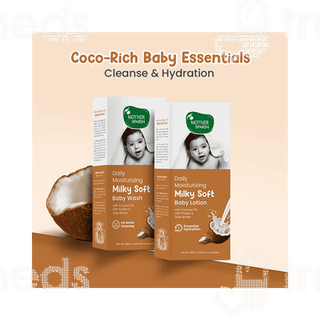 Mother Sparsh Daily Moisturizing Milky Soft Head To Toe Baby Wash 400ml