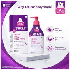 Tedibar Gentle Baby Body Wash 250ml