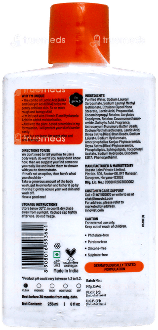 Chemist At Play Daily Exfoliating Body Wash 236ml