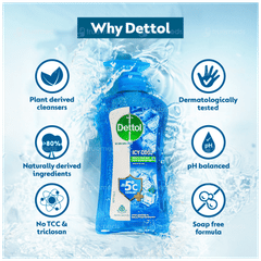 Dettol Icy Cool Pump Shower Gel 500ml