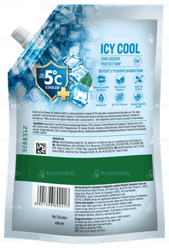 Dettol Icy Cool Refill Shower Gel 450ml