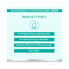 Dermora Niacinamide Hydrating Body Wash 300Ml