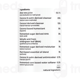 Brillare Salicylic & Lactic Acid Body Wash 200ml