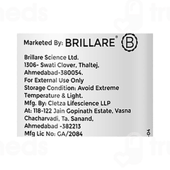 Brillare Salicylic & Lactic Acid Body Wash 200ml