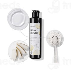 Brillare Salicylic & Lactic Acid Body Wash 200ml