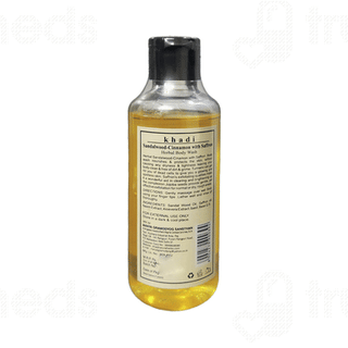 Khadi Natural Herbs Sandalwood Saffron Herbal Body Wash 210ml