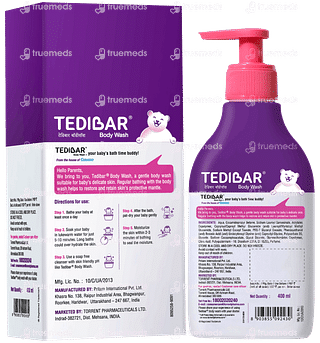 Tedibar Gentle Baby Body Wash 400ml