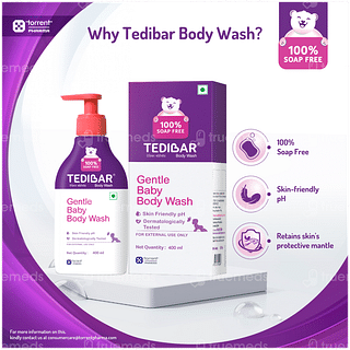 Tedibar Gentle Baby Body Wash 400ml