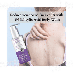 Dermistry Anti Acne Backne Breakouts Salicylic Acid Body Wash 200ml