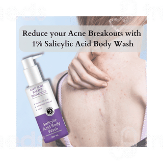 Dermistry Anti Acne Backne Breakouts Salicylic Acid Body Wash 200ml