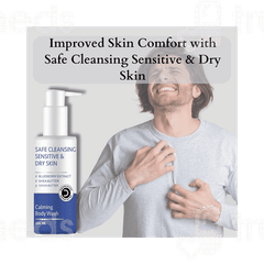 Dermistry Sensitive & Dry Skin Calming Body Wash 200ml