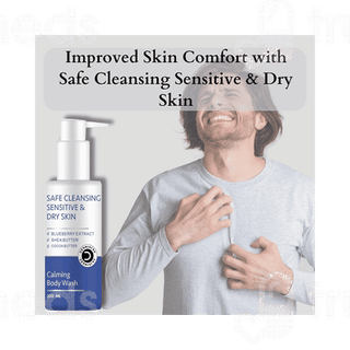 Dermistry Sensitive & Dry Skin Calming Body Wash 200ml