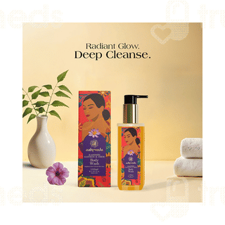 Ashpveda Radiant Kashmiri Saffron & Neem Body Wash 100ml