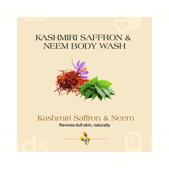 Ashpveda Radiant Kashmiri Saffron & Neem Body Wash 200ml