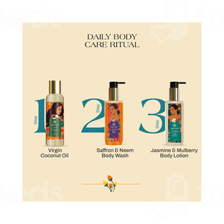 Ashpveda Radiant Kashmiri Saffron & Neem Body Wash 200ml
