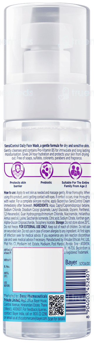 Bepanthen Sensicontrol New Daily Gentle Body Wash 100ml
