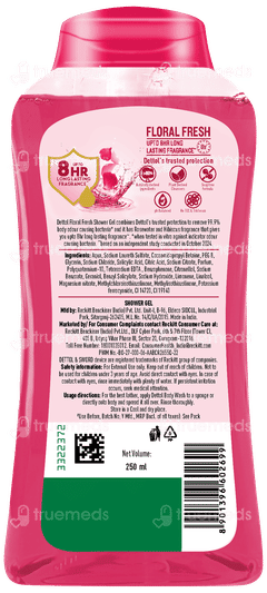 Dettol Floral Fresh Shower Gel 250ml