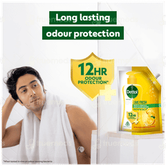 Dettol Lime Fresh 450ml Pack Of 2 Refill Shower Gel