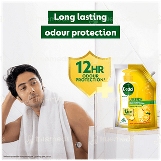 Dettol Lime Fresh 450ml Pack Of 2 Refill Shower Gel