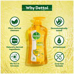 Dettol Lime Fresh 500ml Pack Of 2 Pump Shower Gel