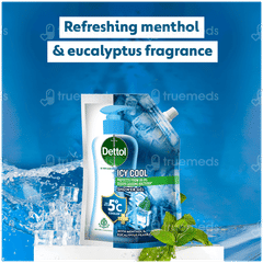 Dettol Icy Cool 450ml Pack Of 2 Refill Shower Gel