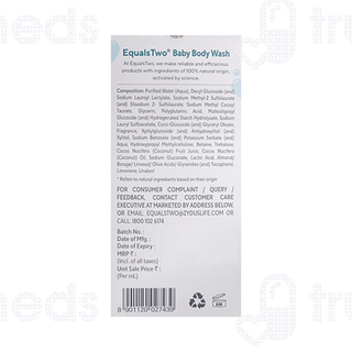 Equalstwo Baby Body Wash 200ml